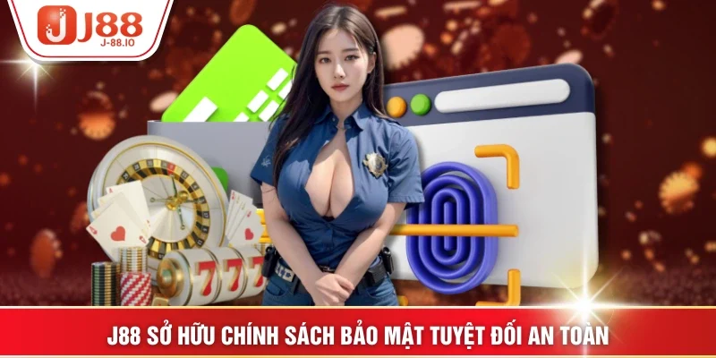 J88 sở hữu chính sách bảo mật tuyệt đối an toàn