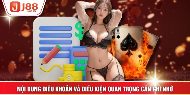 Nội dung điều khoản và điều kiện quan trọng cần ghi nhớ